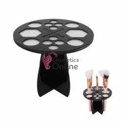 Suport pentru pensule de make-up 14 lacasuri Negru 501132